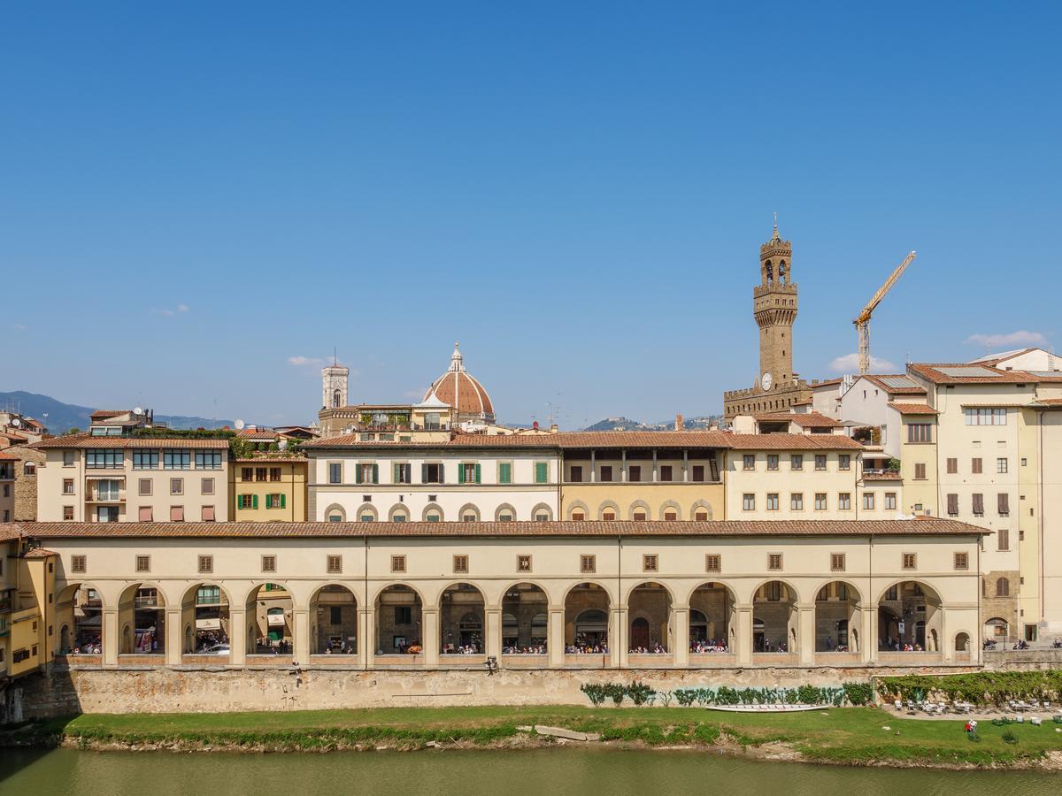 Ponte Vecchio Terrace Lägenhet Florens Exteriör bild