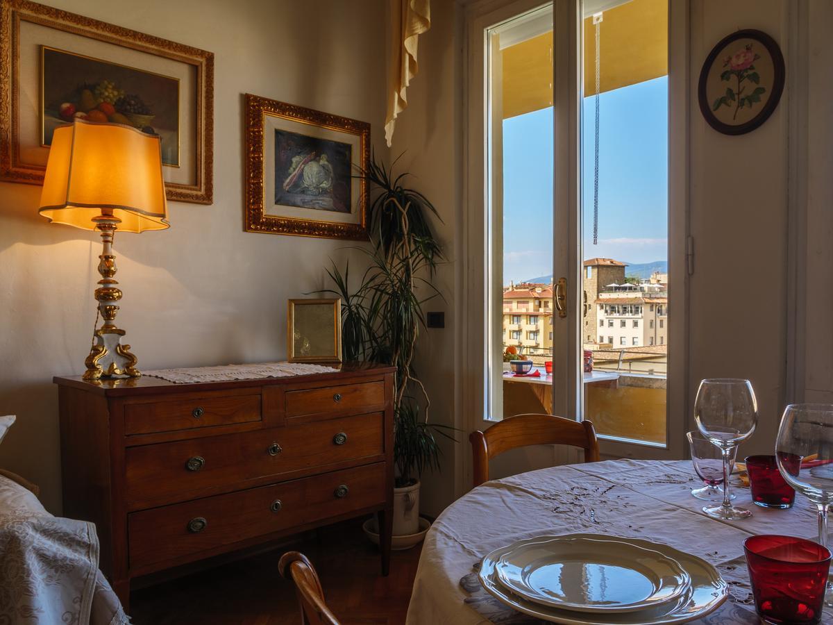 Ponte Vecchio Terrace Lägenhet Florens Exteriör bild